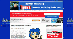 Desktop Screenshot of internetmarketinginternetmarketingtools.com